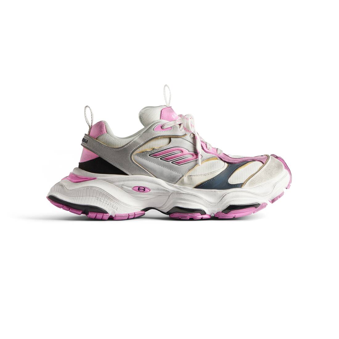 Women’s Cargo Sneaker  in Grey/white/pink - Image 1